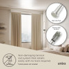 Umbra Anywhere Expandable Curtain Rod and Room Divider, 1012718-765, Nickel
