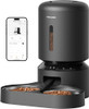 PETLIBRO AUTOMATIC CAT FEEDER FOR 2CATS, 5L TIMED DUAL FOOD DISPENSER - BLACK