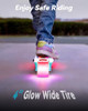 GYROOR KS2 KIDS ELECTRIC SCOOTER WITH LED LIGHTS – SAFE 5 MPH SPEED - CYAN