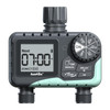 RAINPOINT Water Timer for Garden Hose - 2 Zone, Automatic Irrigation, 6-Outlet