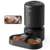 PETLIBRO AUTOMATIC CAT FEEDER CAMERA FOR TWO CATS 1080P HD VIDEO, 5L - BLACK