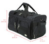 ROCKLAND ROLLING DUFFEL BAG 22" PRD322 - BLACK New