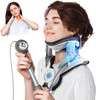 GENERIC CERVICAL TRACTION DEVICE AIR COLLAR: INFLATABLE NECK STRETCHER - WHITE