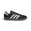ADIDAS SAMBA LEATHER TRAINERS - SIZE: MEN 5 (AU/UK M4.5) - BLACK/WHITE