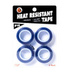 TSSART P18 Heat Tape Blue Heat Press Vinyl Sublimation 4Pack 0.8"x54FT New