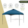 ARROWHEAD OUTDOOR 12’X12’ POP-UP CANOPY & INSTANT SHELTER KGS0386U - BLUE