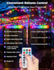 Brightever 360FT 1100 LED Christmas Lights with Remote, IP67 Waterproof