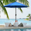 EliteShade USA 10-Year-Non-Fading 9Ft Market Umbrella Patio Umbrella