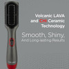 CHI Lava Heated Straightening Brush, 3-in-1 Hair Straightener, Dryer & Comb