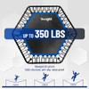 YES4ALL REBOUNDER TRAMPOLINE WITH STABLE & SILENT EXERCISE JUMPING CARDIO BLACK