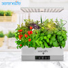 SERENELIFE HYDROPONIC HERB GARDEN 6 PODS GARDEN KIT SEED POD SLGLF140.3 - WHITE