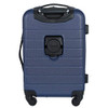 Wrangler 20" Smart Spinner Carry-On Luggage With Usb Charging Port - Navy Blue New