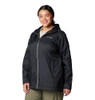 COLUMBIA WOMEN'S SWITCHBACK II LINED LONG JACKET - WOMEN XL - BLACK