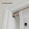 UMBRA CHROMA TENSION ROD for CURTAINS SHEER CURTAINS ADJUSTABLE 54"-90" NICKEL