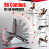 Fitness Reality Adjustable Weight Bench Press Incline Decline Training