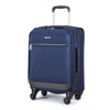 AMAZON BASICS LUGGAGE 18"MEDIUM CARRY-ON SOFTSIDE FOUR WHEELS NAVY BLUE