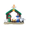GEMMY 36707 CHRISTMAS 7' NATIVITY SCENE AIRBLOWN INFLATABLE - MULTI