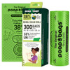 310PB929 POOPBAGS THE ORIGINAL POOPBAGS SINGLE ROLL OF 300 BIOBASED - GREEN New