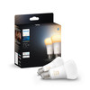 PHILIPS HUE A19 LED SMART LIGHT BULBS FLICKER-FREE 75W LIGHT BULBS - WHITE