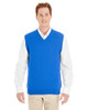 HARRITON HA MEN V-NECK SWEATER VEST MEN S TRUE ROYAL