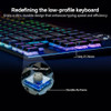HEXGEARS IMMERSION A3 LOW-PROFILE WIRELESS MECHANICAL KEYBOARD - MIDNIGHT BLACK