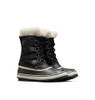 2084921011 SOREL WOMEN WINTER CARNIVAL WATERPROOF BOOT - BLACK, STONE - 9.5