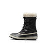 2084921011 SOREL WOMEN WINTER CARNIVAL WATERPROOF BOOT - BLACK, STONE - 9.5