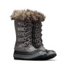 NL5203 SOREL WOMEN JOAN OF ARCTIC WINTER WATERPROOF BOOTS QUARRY/BLACK SIZE 9 New