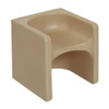 ECR4KIDS TRI-ME 3-IN-1 CUBE CHAIR - SAND