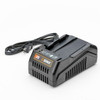 SENIX 58 VOLT MAX LITHIUM ION BATTERY CHARGER POWER STATION - BLACK