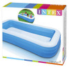 INTEX 120X 72X 22 D RECTANGULAR D KIDDIE ABOVE GROUND POOL - BLUE