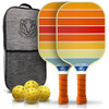 TORA PICKLEBALL – USA PICKLEBALL APPROVED TEXTURED CARBON SURFACE - RETRO-C