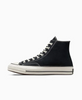 CONVERSE CHUCK 70 CANVAS - SIZE: MEN 9.5 - BLK/WHITE (BLACK/EGRET)