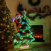 Hogardeck Christmas Decorations Indoor, 4 FT Christmas Tree with Santa Infinity
