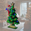 Hogardeck Christmas Decorations Indoor, 4 FT Christmas Tree with Santa Infinity
