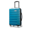 SAMSONITE OMNI 2 INTERNATIONAL CARRY-ON LUGGAGE 22IN - SCRATCH BLUE