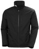 34444 HELLY HANSEN Men's Crew Midlayer Jacket 2 Black Size Small