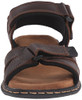 DR. SCHOLL'S DR. SCHOLLS SHOES MENS GUS SANDAL SIZE: MEN 11 BRYR BROWN