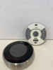 NEST MODEL 02A SMART THERMOSTAT WI-FI 2ND GEN, NEST LOGO ONTOP - STAINLESS STEEL