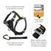 KURGO ENHANCED STRENGTH TRU-FIT DOG HARNESS X-LARGE - BLACK New
