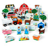 Melissa & Doug Wooden Farm and Tractor Play Set (33 Pcs) 96181 MULTI