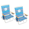 Tommy Bahama 4-Position Extended seat Height Easy in-Easy Out Folding Chair