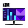 SAMSUNG 32" S3 FHD 100HZ CURVED MONITOR, GAME MODE, LS32D396GANXZA - BLACK