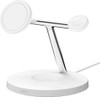 Belkin BOOST CHARGE PRO 3-in-1 Wireless Charger with MagSafe 15W - White