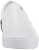CALVIN KLEIN MEN'S RYOR SNEAKER WHITE TUMBLED LEATHER SIZE 8
