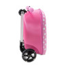 SANRIO HELLO KITTY HARDSIDE CARRY ON SCOOTER SUITCASE, HELLO KITTY POKA DOT PINK New