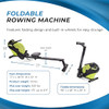 STAMINA ATS AIR ROWER ROWING MACHINE LCD MONITOR DYNAMIC - GREEN/BLACK