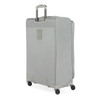 SWISS GEAR CHECKLITE SOFTSIDE CHECKED SUITCASE TEAR-RESISTANT 8 WHEELS - GRAY