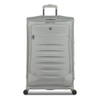 SWISS GEAR CHECKLITE SOFTSIDE CHECKED SUITCASE TEAR-RESISTANT 8 WHEELS - GRAY