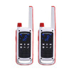 MOTOROLA SOLUTIONS RED CROSS T478 TALKABOUT 35-MILE 2-WAY RADIO - WHITE/RED